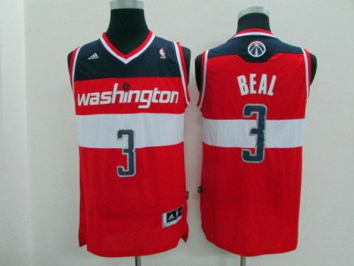 Maillot De Basket Washington Wizards Bradley Beal 3 Tissus Sportif Fans Edition Rouge